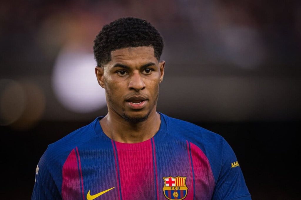 Marcus Rashford está perto de ser jogador do Barcelona em definitivo