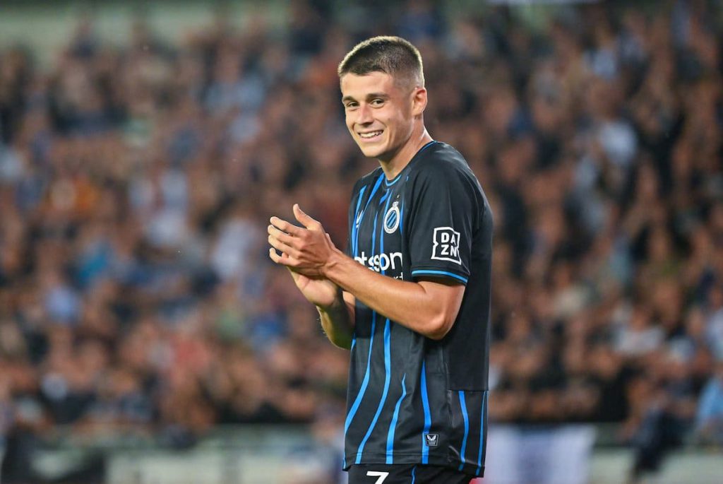 Arsenal está interessado em Nicolò Tresoldi, do Club Brugge