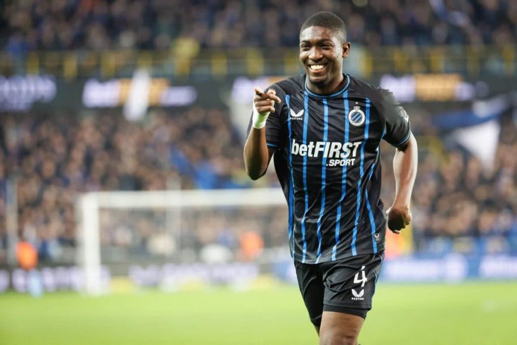 Liverpool monitora Joel Ordóñez, zagueiro do Club Brugge