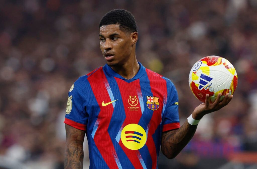 Barcelona toma decisão sobre Marcus Rashford após acordo por Anthony Gordon