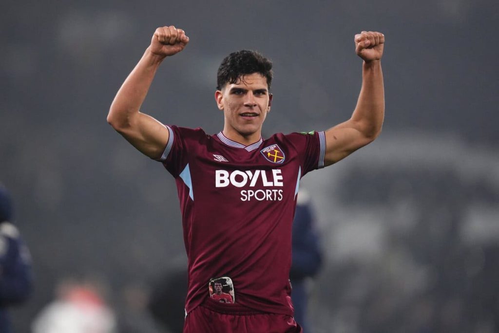 Manchester United quer contratar Mateus Fernandes, do West Ham