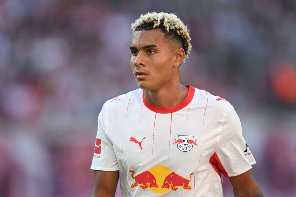 Arsenal demonstra forte interesse em Antonio Nusa, do RB Leipzig